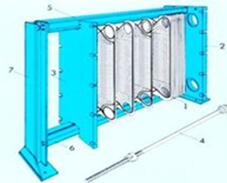 板式换热器结构图
