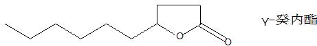 γ-癸内酯化学结构