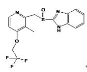 兰索拉唑的分子结构式