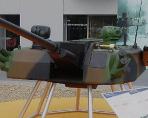 CTAI公司研制的40mm埋头弹火炮模型