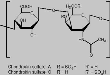 硫酸软骨素结构式