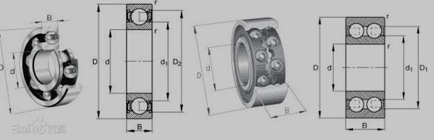 深沟球轴承结构图