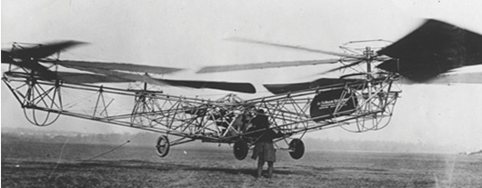 美国空军第一架多旋翼机