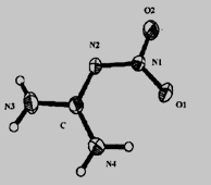 硝基胍分子结构图