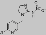 吡虫啉的分子结构图