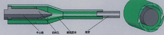 切向孔式旋流器结构示意图