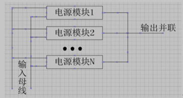 并联电源系统框图