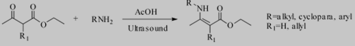 超声催化合成烯胺酮（酯）