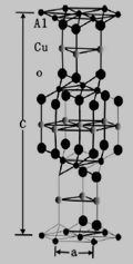  CuAlO2的晶体结构