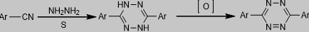 合成3,6-二苯基-s-四嗪的路线