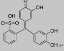儿茶酚紫的分子结构式示意图